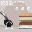 HOMCOM Office Chair, Swivel Desk Chair W/ Adjustable Height - Grey/Pink