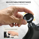 SPORTNOW Indoor Exercise Bike Stationary Bike For Home Gym Workout, Yellow