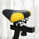 SPORTNOW Indoor Exercise Bike Stationary Bike For Home Gym Workout, Yellow