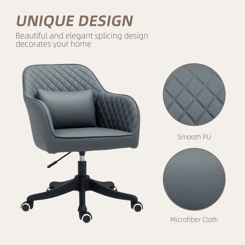 Vinsetto Office Chair with Rechargeable Vibration Massage