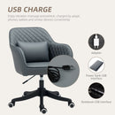 Vinsetto Office Chair with Rechargeable Vibration Massage
