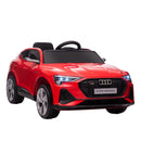 HOMCOM Kids Electric Ride On Car Audi E-Tron 12v - Red