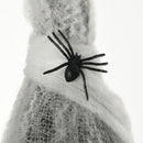 HOMCOM 5.5ft Animated Halloween Decoration Hanging Mummy with Spider Web