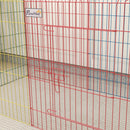 PawHut Pet Playpen Dog Puppy Crate Kennel w/ Door, 60H x ?156cm