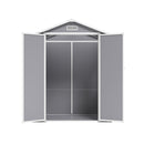 Livingandhome Plastic Outdoor Garden Storage Shed