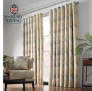 Fiji Jacquard Ring Top Curtains