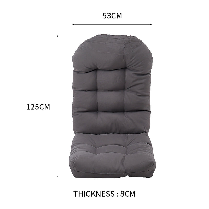 Breeins Weather-Resistant Garden Seat Cushion with Straps