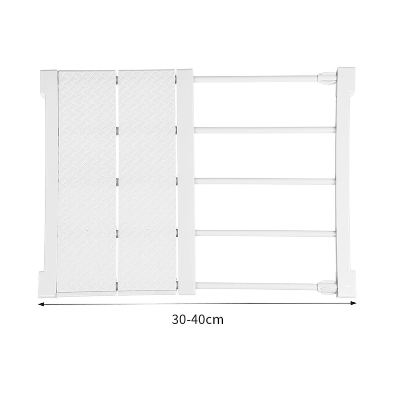 Lifeideas Expandable Closet Tension Shelf Rod and Storage Layer Dividers