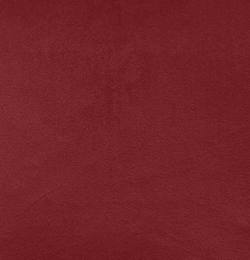 Luxury Enhanced Living Red Velvet, Supersoft, 100% Blackout, Thermal Curtains with Tape Top - Red