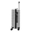 Livingandhome Rolling Hardshell Luggage Travel Suitcase