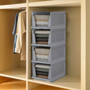 Lifeideas Folding Wardrobe Storage Box Drawer Organizer