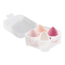 Livingandhome 4Pcs Pink Makeup Sponge for Dry and Wet Dual-use