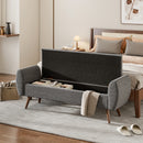 Livingandhome Modern Linen Storage Bench