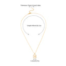 Exquisite Letter M Pendant Necklace
