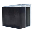 Breeins 5 x 7FT Sliding Door Pent Roof Garden Tool Shed Outdoor Patio Storage House