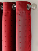 Madison Dobby Square Lined Ring Top Curtains