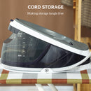 HOMCOM Steam Generator Iron, Large Water Tank, Smart ECO Mode, Self-Cleaning