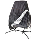 Samuel Alexander Double Egg Garden Chair Covers Waterproof Protective Outdoor Anti UV Windproof Heavy Duty Swing Chair Cover With Zipper For Egg Chair