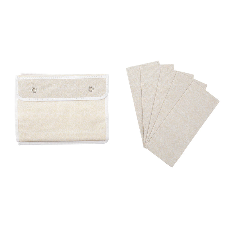 Lifeideas 5 Pockets Over the Door Non Woven Fabric Organizer