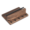 Livingandhome Rustic Wall-mounted Key Organizer