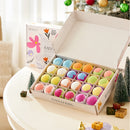 Sheonly 24Pcs DIY Three-layered Bath Bombs