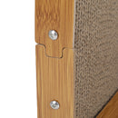 KidKid Corrugated L-shaped Cat Scratcher with Toys