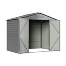 8*6FT Metal Apex Roof Garden Storage Shed