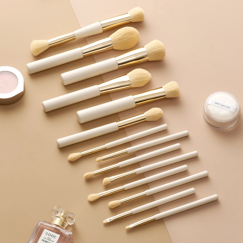 Livingandhome 14 Pcs Makeup Brushes