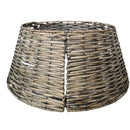 Samuel Alexander KD Willow Christmas Tree Skirt Wicker Rattan- Large Natural