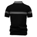 Turn-Down Short-Sleeve Polo Shirt