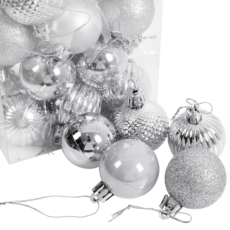 Lifeideas Deluxe 36-Piece Christmas Bauble Set