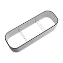 Breeins Oval-Shaped Galvanised Steel Raised Garden Bed