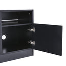 Recessed Electric Fireplace TV Stand with Closed Storage