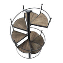 Lifeideas Vintage Tiered Metal Plant Shelf