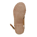 Open Toe Heeled Sandals - Tan