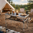 Breeins 60cm/90cm Folding Camping Table with Carrying Handle