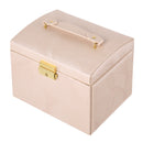 Sheonly Multi-Function Faux Leather Jewellery Storage Box with Drawers