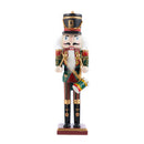 Lifeideas Wooden Nutcracker Soldier Figurine Christmas Ornament
