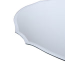 Livingandhome Minimalist Wall Mounted Beveled Edge Mirror