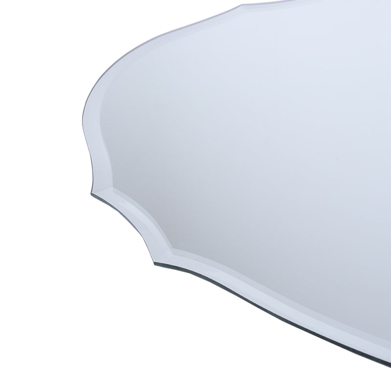 Livingandhome Minimalist Wall Mounted Beveled Edge Mirror