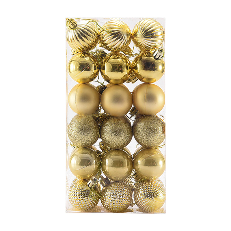 Lifeideas Deluxe 36-Piece Christmas Bauble Set