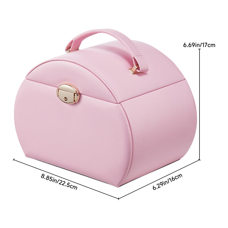 Sheonly Stylish Jewellery Box with Handle