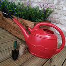 5/10L Ward Garden Watering Can with Rose - Red