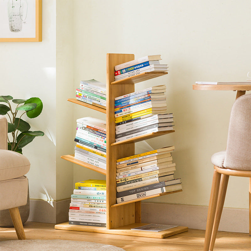 Livingandhome 5-Tier Wooden Tree Bookshelf