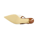 Slingback Pointed Closed Toe Heels Pumps Sandals