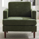 Livingandhome Minimalist Mid-Century Accent Armchair