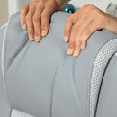 High Back Executive Office Chair PU Leather Desk Chair With Swivel Wheels - Black/Brown/Grey