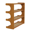 Livingandhome Minimalist Bamboo Shoe Rack