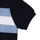 Casual Quarter Zip Turn Down Collar Short Sleeve Polo Shirts