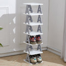 Livingandhome 7-Layer Vertical Shoe Rack